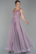 Длинное Вечернее Платье Лавандовый ABU1767