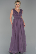 Длинное Помолвочное Платье Лавандовый ABU1790