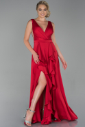 Длинное Вечернее Платье красный ABU1828