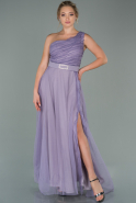 Длинное Вечернее Платье Лиловый ABU1865