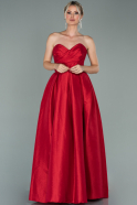 Длинное Вечернее Платье красный ABU2007