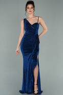 Длинное Вечернее Платье Ярко-синий ABU2227