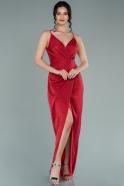 Длинное Выпускное Платье красный ABU2294