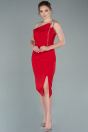 Миди Пригласительное Платье красный ABK1412