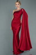 Длинное Вечернее Платье красный ABU2663