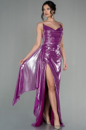 Длинное Пригласительное Платье Светлая Фуксия ABU2807