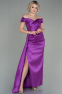 Длинное Вечернее Платье Фиолетовый ABU2841