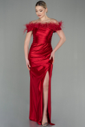 Длинное Вечернее Платье красный ABU2957