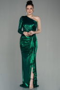 Длинное Вечернее Платье зелёный ABU2944