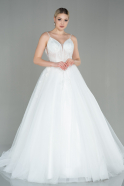 Свадебное Платье Белый ABG010