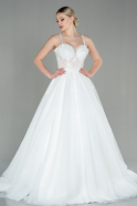 Свадебное Платье Белый ABG009