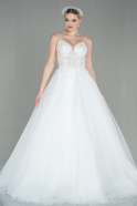 Свадебное Платье Белый ABG014