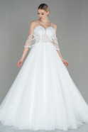Свадебное Платье Белый ABG013