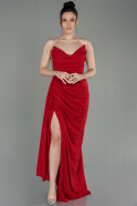 Короткое Вечернее Платье красный T2037