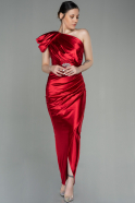 Длинное Вечернее Платье красный ABU2982