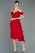 Миди Пригласительное Платье красный ABK1750