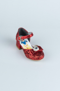 Детская Обувь Со Чешуей красный HR002