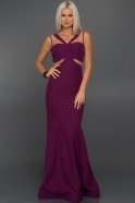 Длинное Вечернее Платье Фиолетовый ABU160