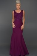 Длинное Вечернее Платье Фиолетовый C7213
