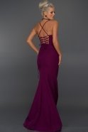 Длинное Вечернее Платье Фиолетовый ABU043
