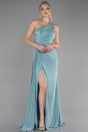 Длинное Вечернее Платье Бирюзовый ABU2964