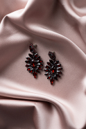 Серьги Бордовый UK528
