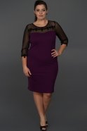 Короткое Вечернее Платье Пурпурный AR36817
