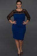 Короткое Вечернее Платье Ярко-синий AR36817