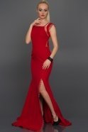 Длинное Вечернее Платье красный AN2383