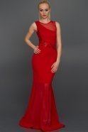 Длинное Вечернее Платье красный AR36854