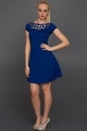 Короткое Вечернее Платье Ярко-синий AR36866