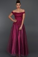 Длинное Вечернее Платье Фиолетовый F2769