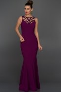 Длинное Вечернее Платье Пурпурный W10000