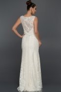 Длинное Вечернее Платье Белый ABU132