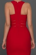 Короткое Вечернее Платье красный L8001