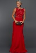 Длинное Вечернее Платье красный AN2476