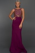 Длинное Вечернее Платье Фиолетовый ABU330