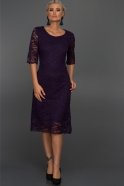 Короткое Вечернее Платье Пурпурный MR1136
