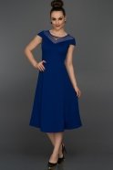 Короткое Вечернее Платье Ярко-синий AR36658