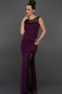 Длинное Вечернее Платье Пурпурный AR36799
