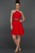 Короткое Вечернее Платье красный AR36922