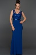 Длинное Вечернее Платье Ярко-синий AR36947