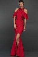 Длинное Вечернее Платье красный F258