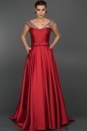 Длинное Вечернее Платье красный ABU065