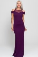 Длинное Вечернее Платье Пурпурный AR36698