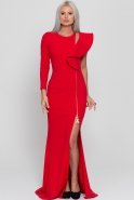 Длинное Вечернее Платье красный JM22861