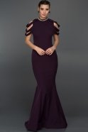 Длинное Вечернее Платье Пурпурный T2814