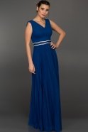 Длинное Вечернее Платье Ярко-синий W6023