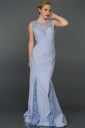 Длинное Вечернее Платье Лиловый AN2401
