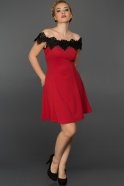 Короткое Вечернее Платье красный AR36827